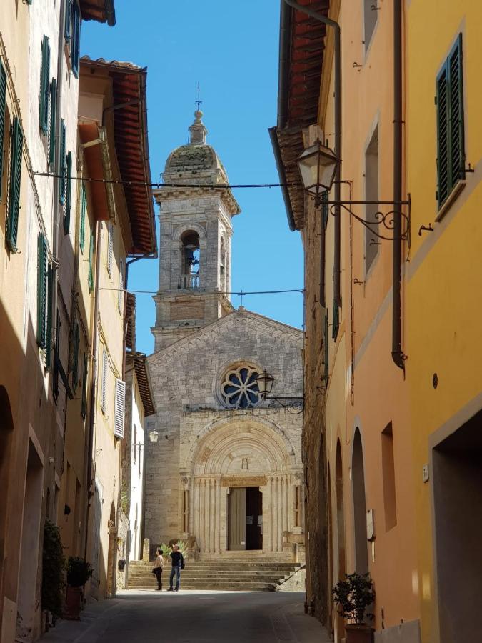 Appartamento Dimora del pellegrino San Quirico dʼOrcia Esterno foto