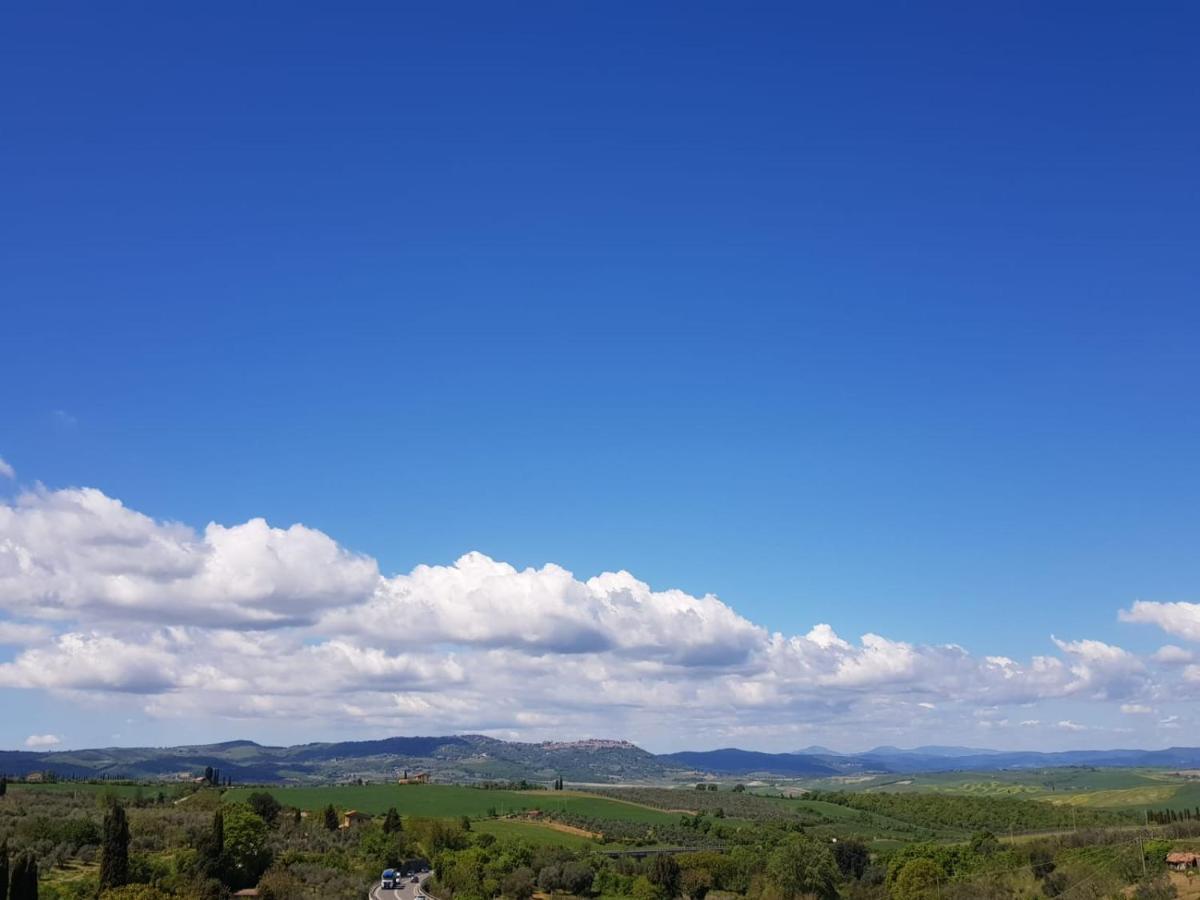 Appartamento Dimora del pellegrino San Quirico dʼOrcia Esterno foto