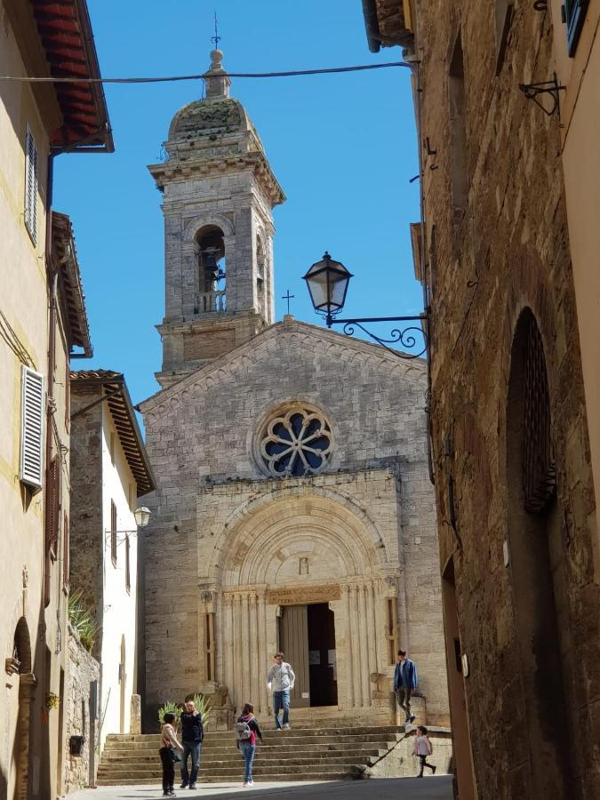 Appartamento Dimora del pellegrino San Quirico dʼOrcia Esterno foto