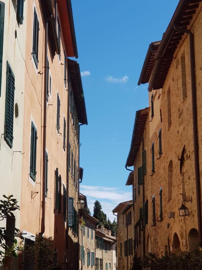 Appartamento Dimora del pellegrino San Quirico dʼOrcia Esterno foto