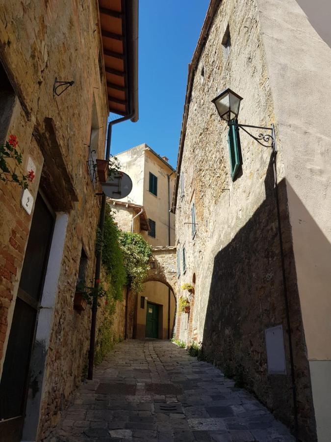 Appartamento Dimora del pellegrino San Quirico dʼOrcia Esterno foto