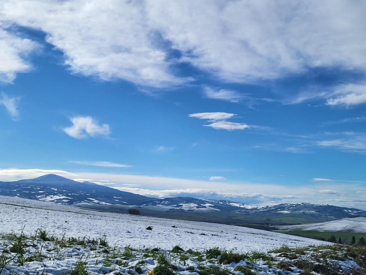 Appartamento Dimora del pellegrino San Quirico dʼOrcia Esterno foto