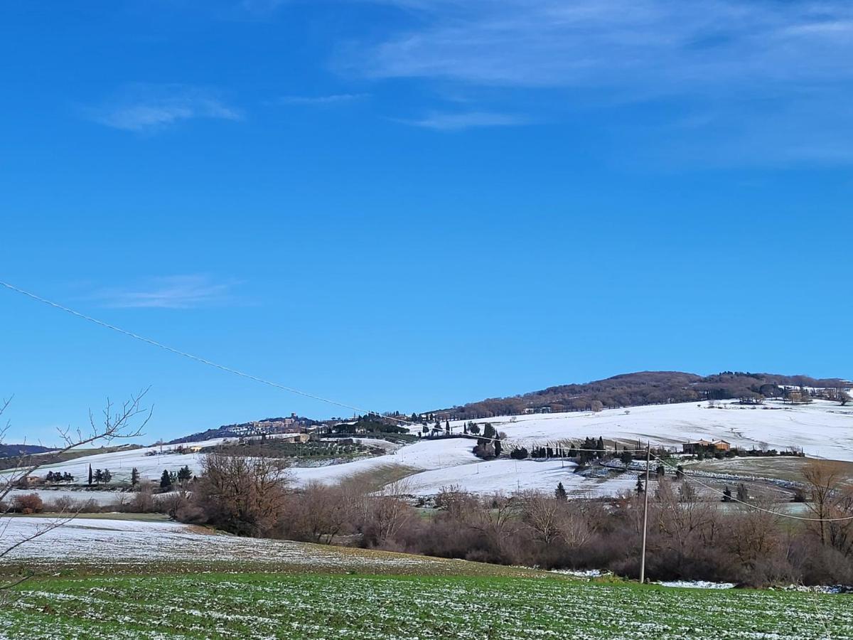 Appartamento Dimora del pellegrino San Quirico dʼOrcia Esterno foto