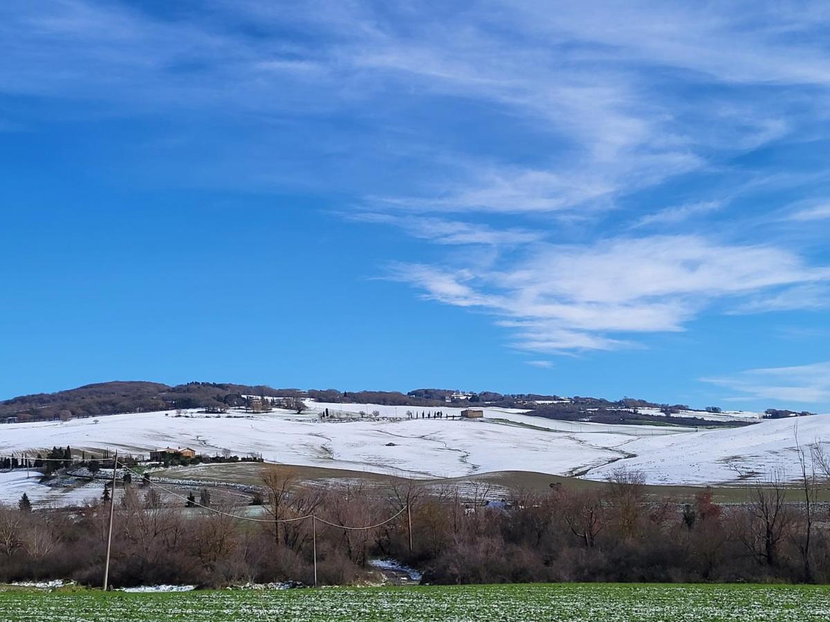 Appartamento Dimora del pellegrino San Quirico dʼOrcia Esterno foto