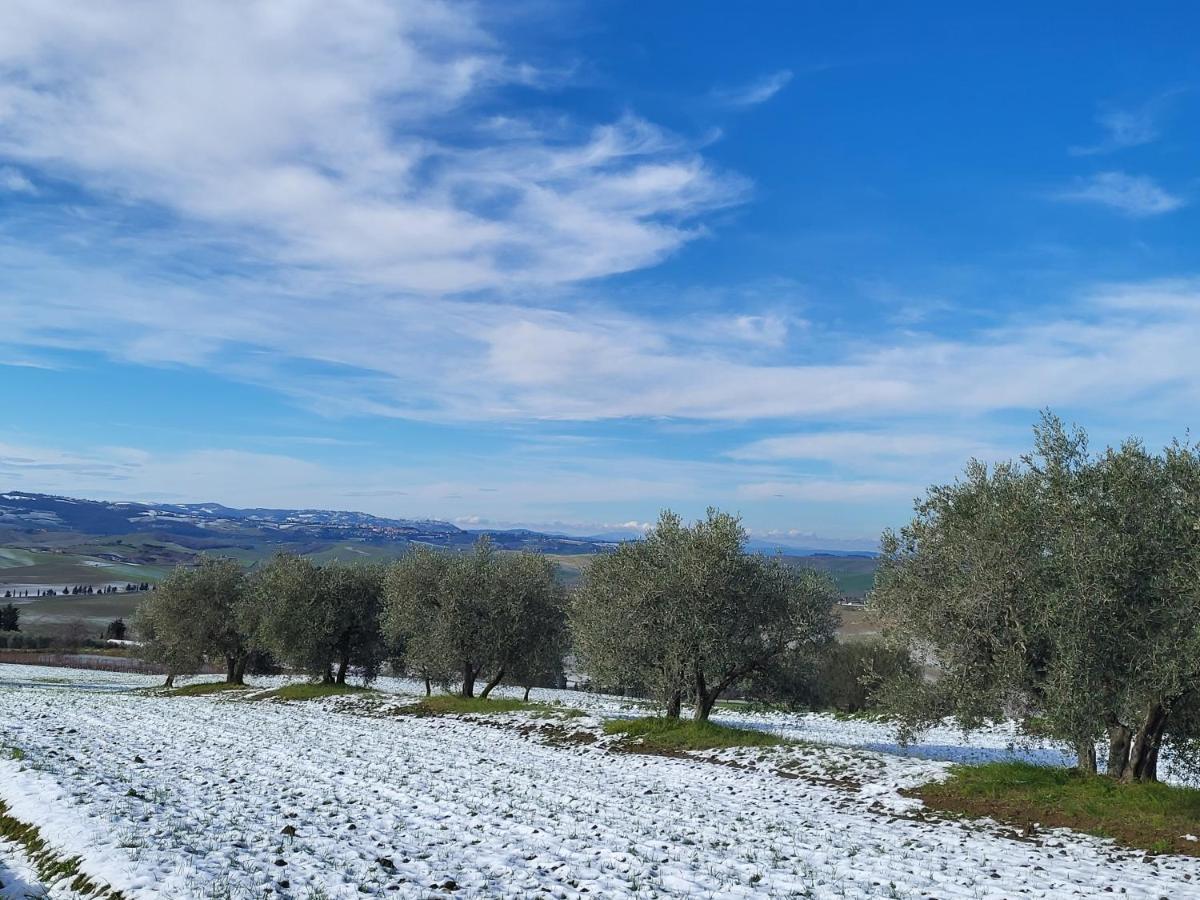 Appartamento Dimora del pellegrino San Quirico dʼOrcia Esterno foto