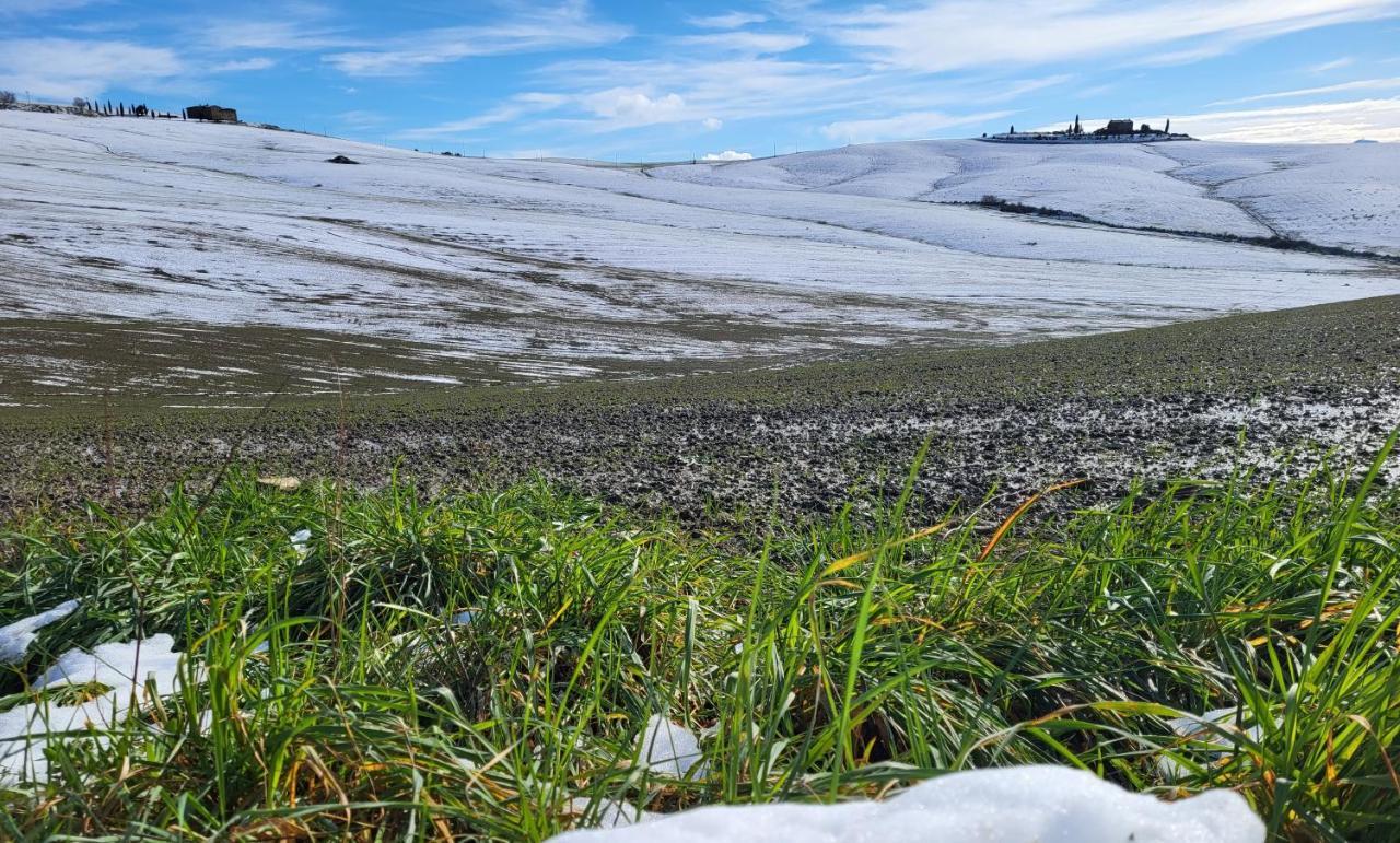 Appartamento Dimora del pellegrino San Quirico dʼOrcia Esterno foto