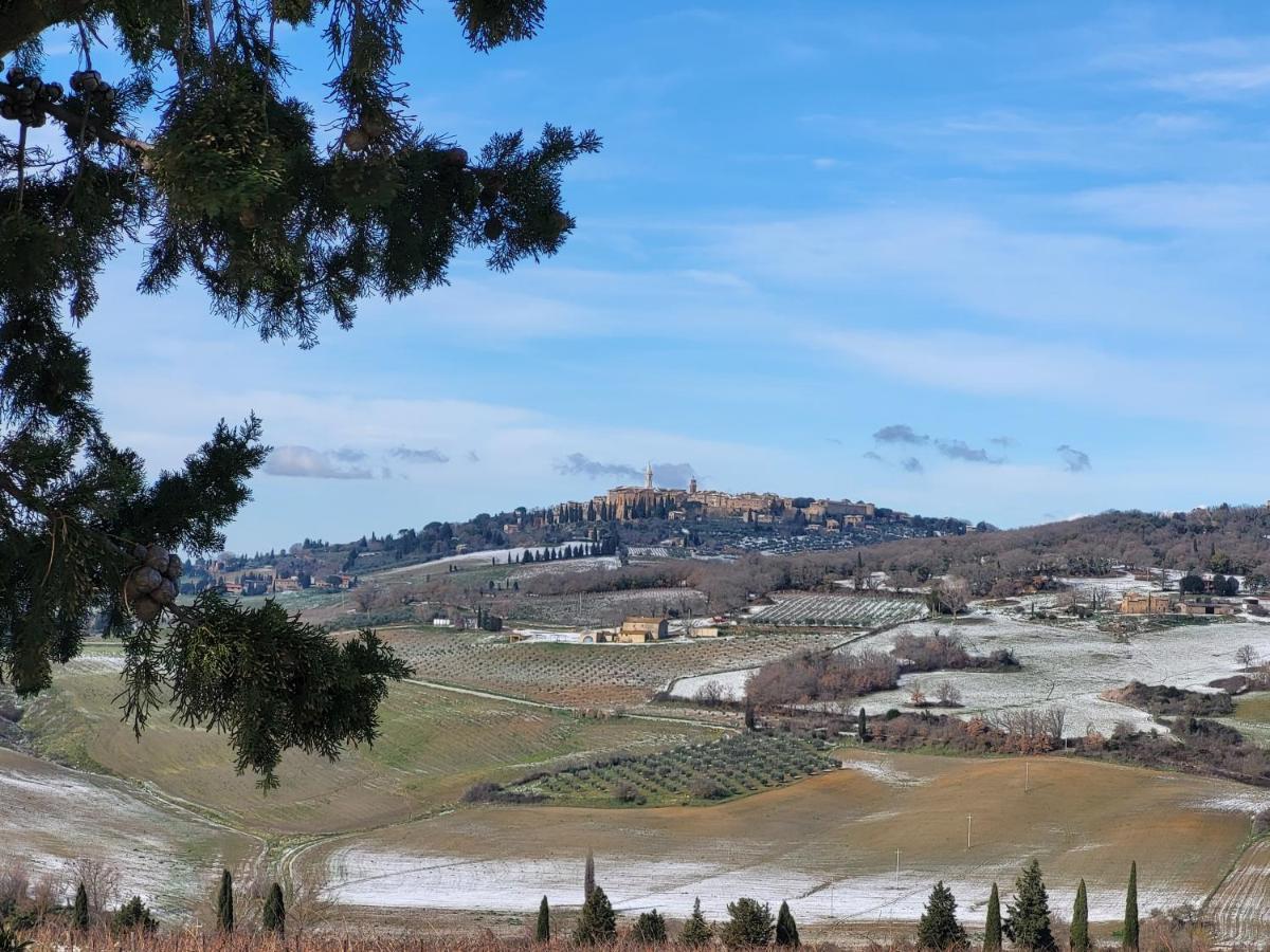 Appartamento Dimora del pellegrino San Quirico dʼOrcia Esterno foto