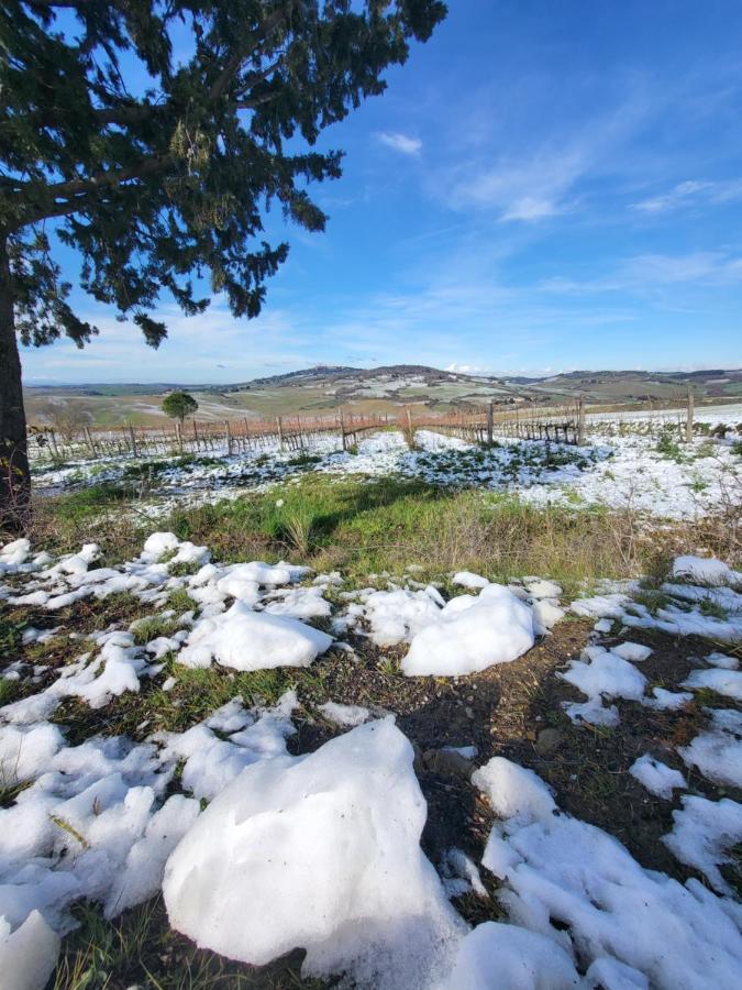 Appartamento Dimora del pellegrino San Quirico dʼOrcia Esterno foto